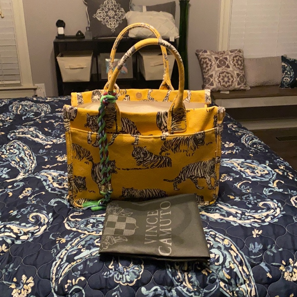 Vince Camuto Tiger tote